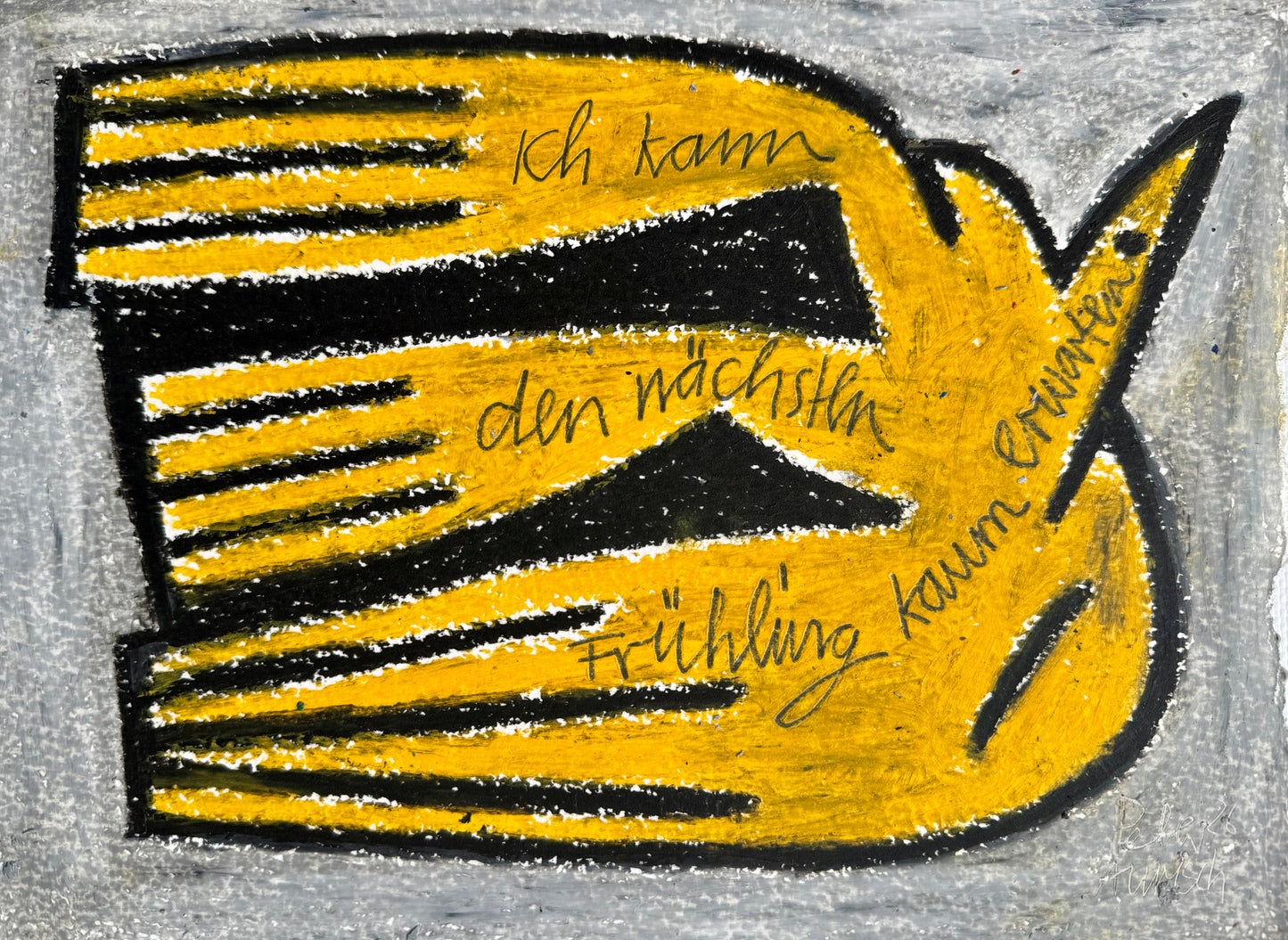 Nächster Frühling / Original / 20 x 28 cm