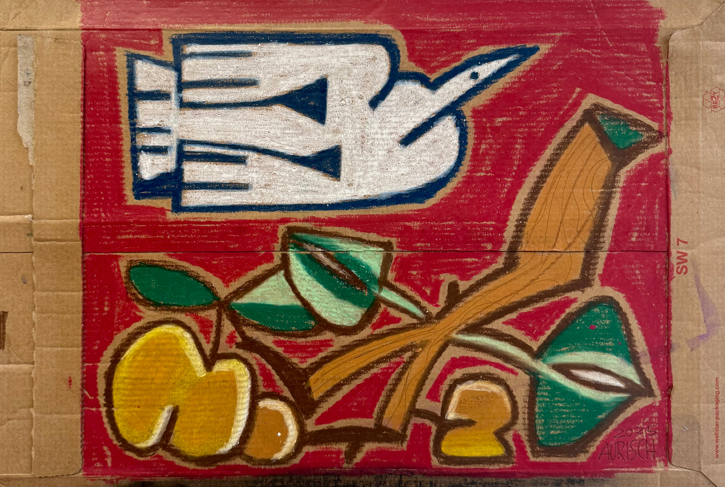 Sommer Is Vorbei / Original / 32,5 x 45 cm