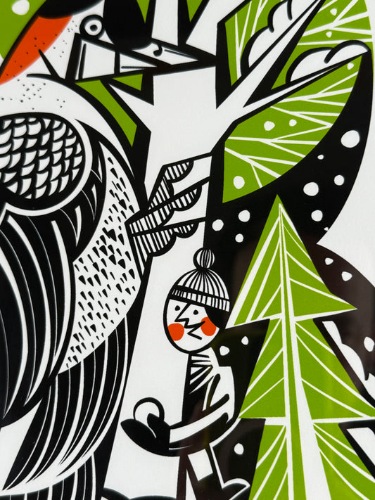 Winterkind / Artprint / 21 x 29,7 cm