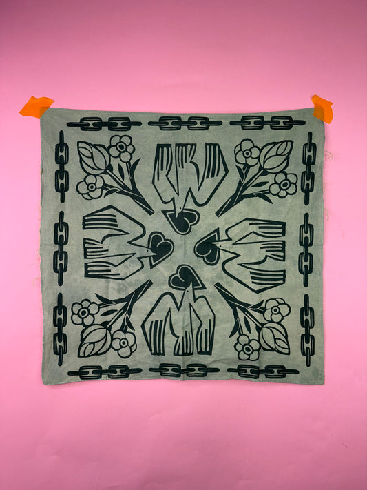Prisoners Of Love IV / Bandanas handbedruckt
