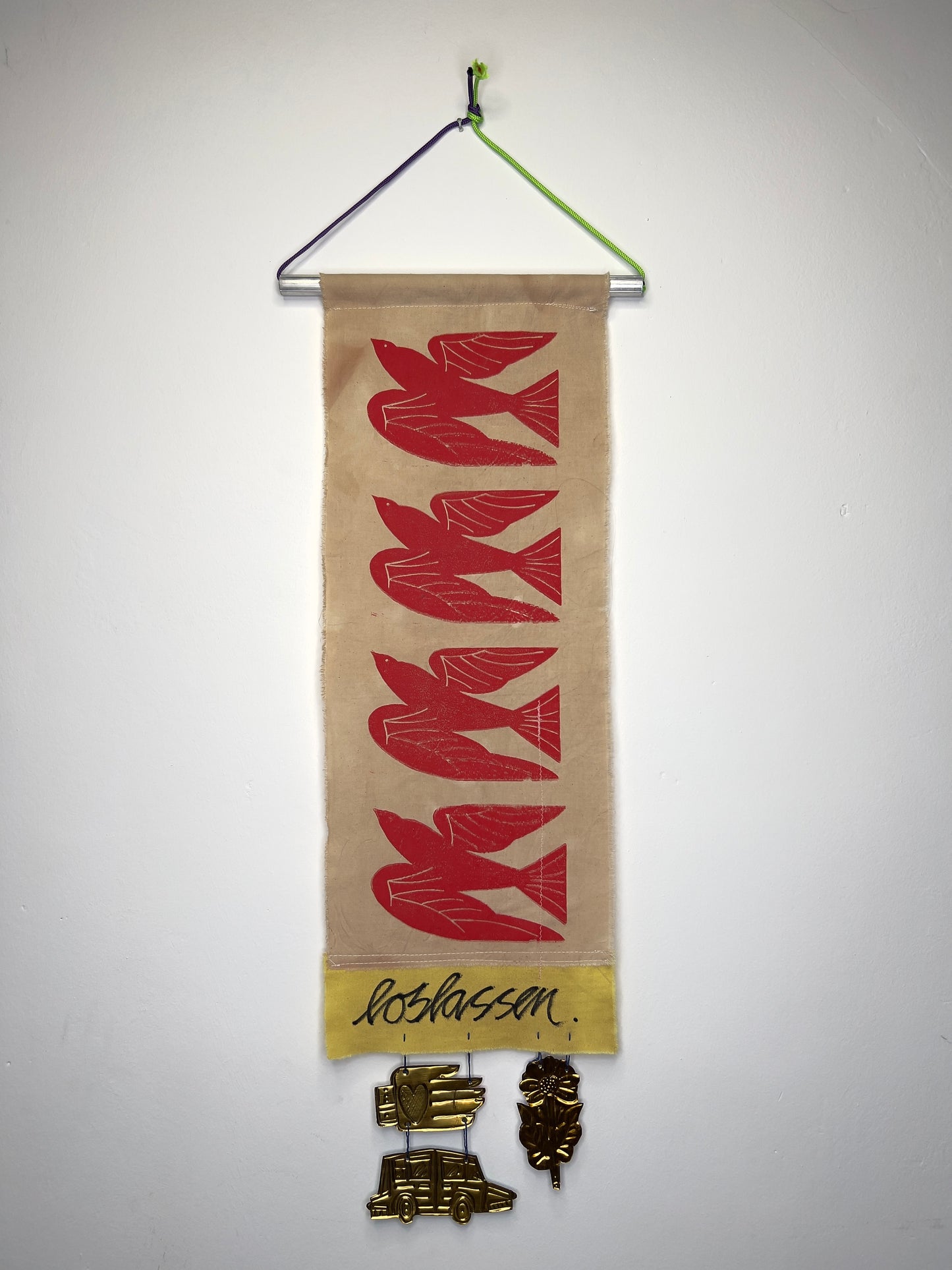 Loslassen / Wandbehang / 2024