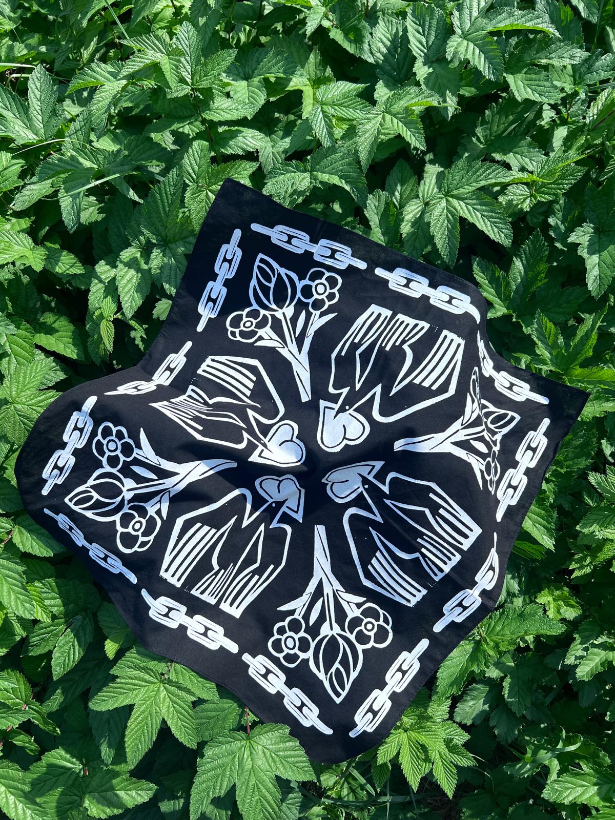 Prisoners Of Love / Bandanas handbedruckt