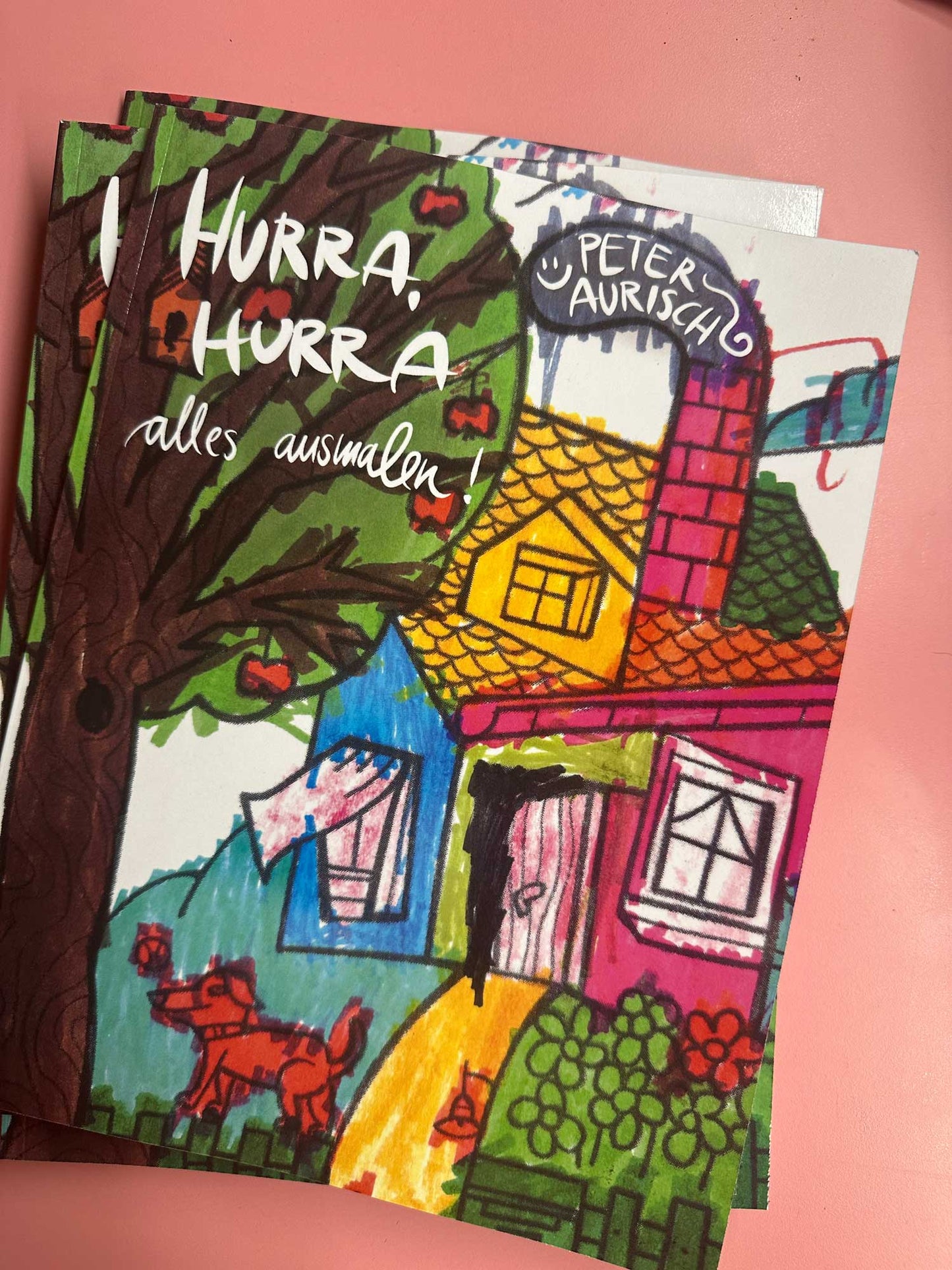 Hurrra, Hurra Alles Ausmalen! / Malbuch